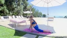 Mia Malkova - Pornstar Does Yoga Before Bouncing Her Big Butt On Cock