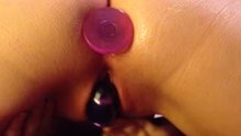 My plug and purple vibe combo