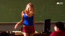 Ashley Benson playing a sexy, busty Cheerleader