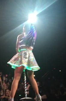 Katy Perry bending over