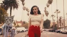 Charli XCX in a music video