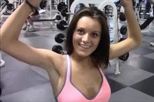 More Early Lana Showing Off At The Gym