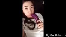 Korean woman loves eggplant ðŸ†