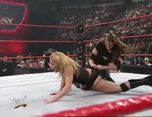 Stephanie McMahon and Trish Stratus