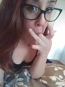 This nerdy housewife loves a little anal play ;)