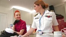 Navy Officer has her Uniform Stolen and her Impersonator gloats