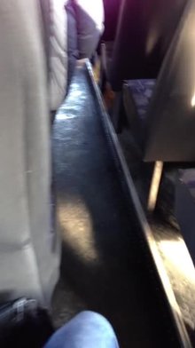 Blowjob on a bus